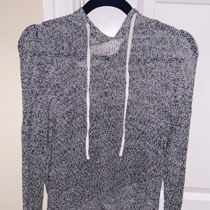 Mesh Long Sleeve Hoodie